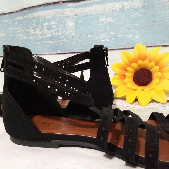 Christian Siriano Black Sandals - Picture 9 of 14